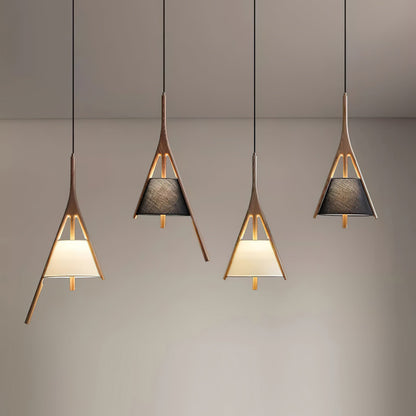 Nanzhi Wood Drop light Pendant Lamp