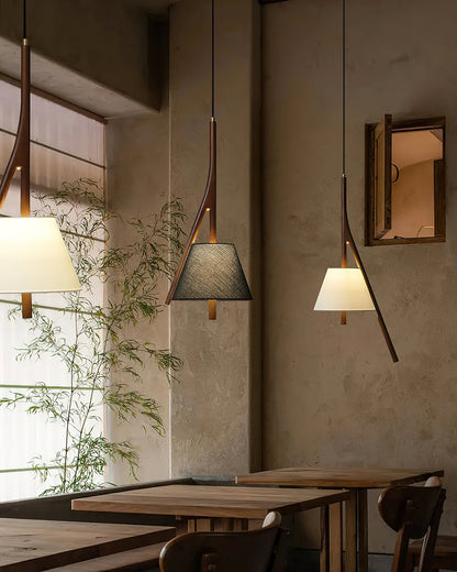 Nanzhi Wood Drop light Pendant Lamp