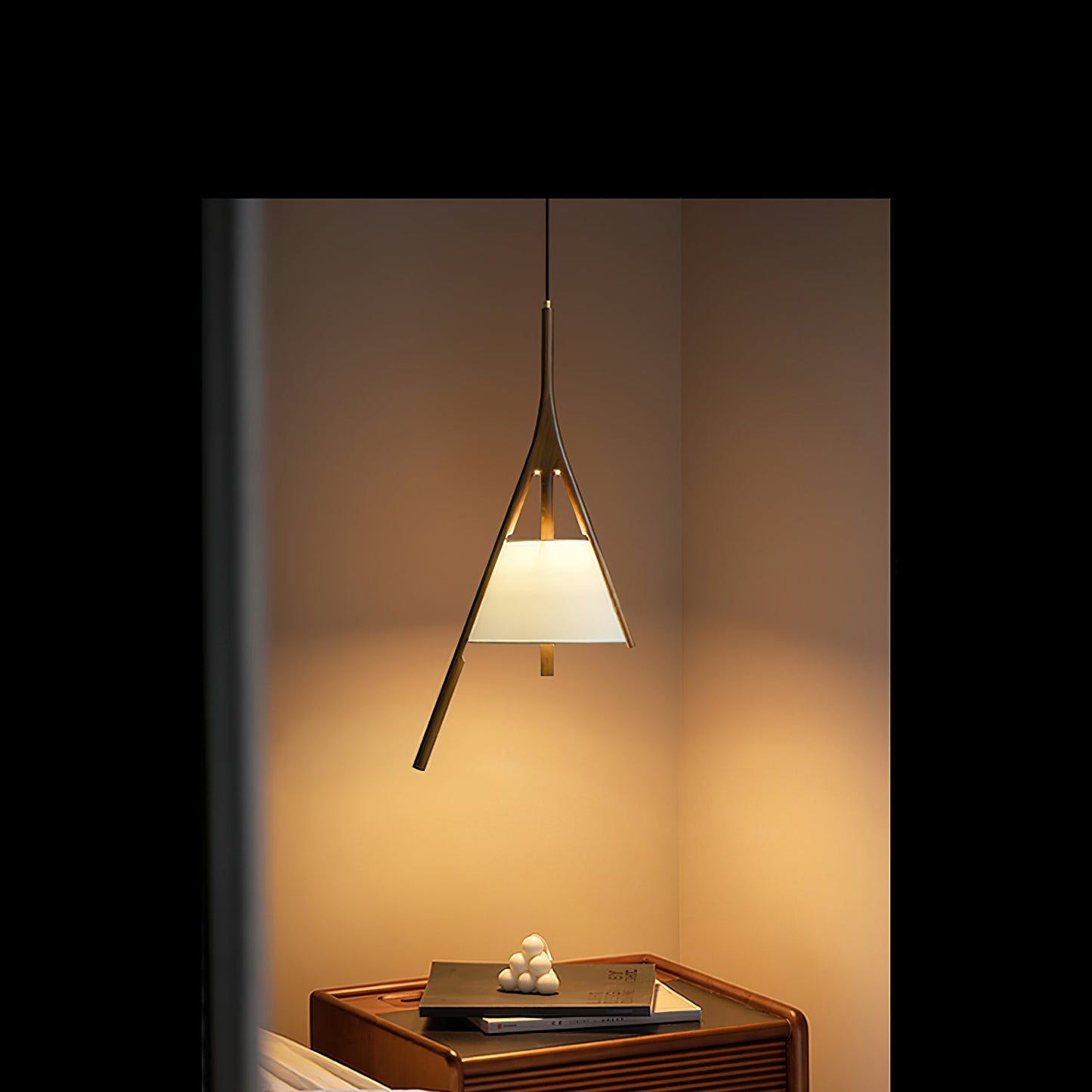 Nanzhi Wood Drop light Pendant Lamp