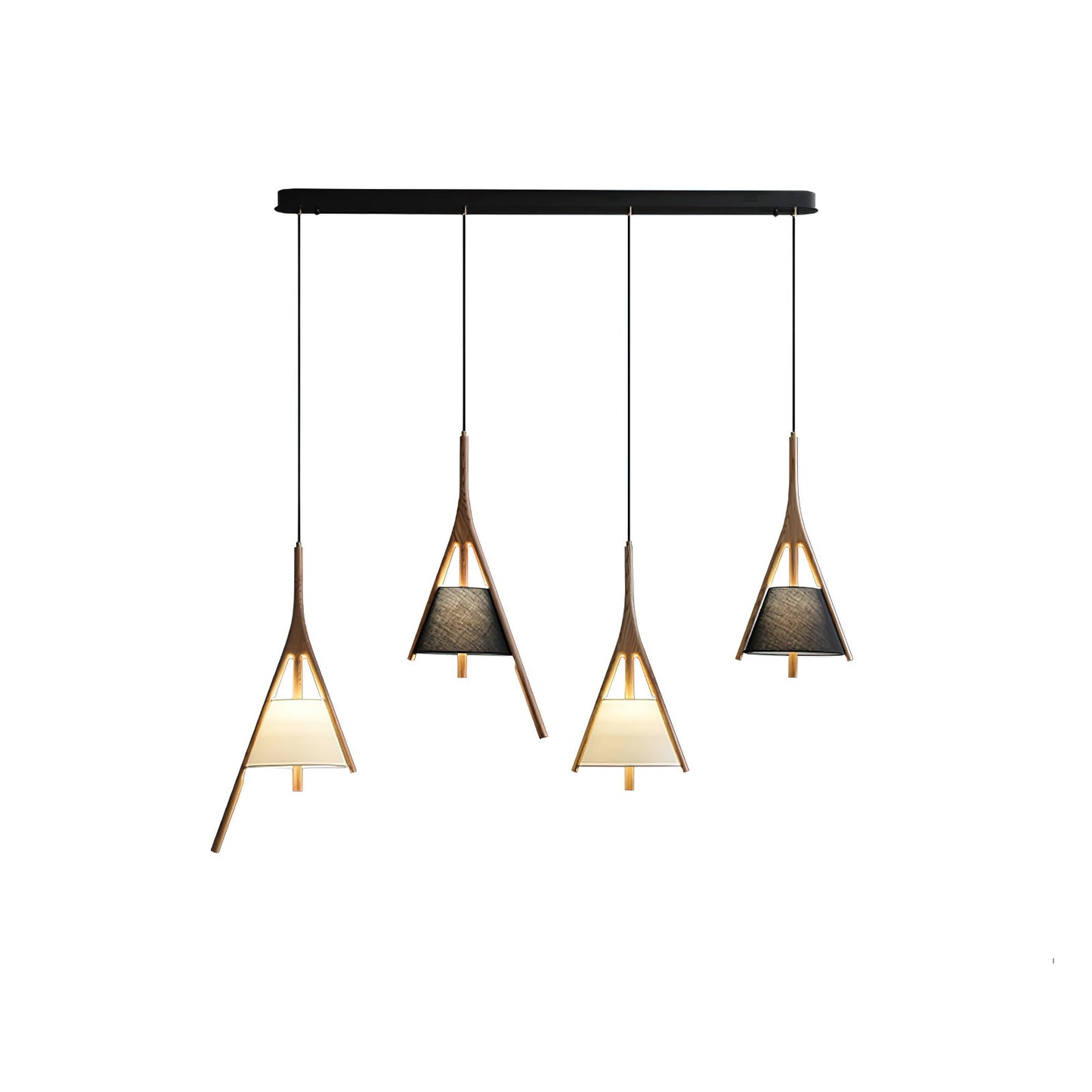 Nanzhi Wood Drop light Pendant Lamp