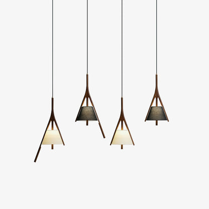 Nanzhi Wood Drop light Pendant Lamp