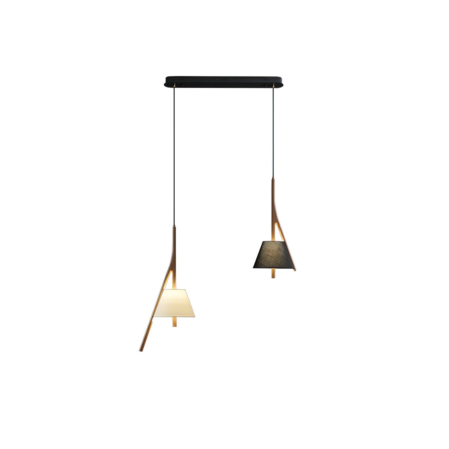 Nanzhi Wood Drop light Pendant Lamp