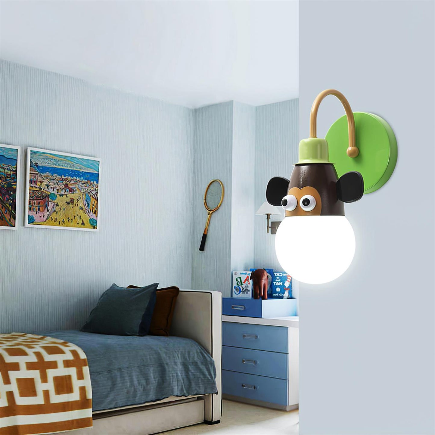 Cartoon Animal Kids Lamp bracket Wall Lamp