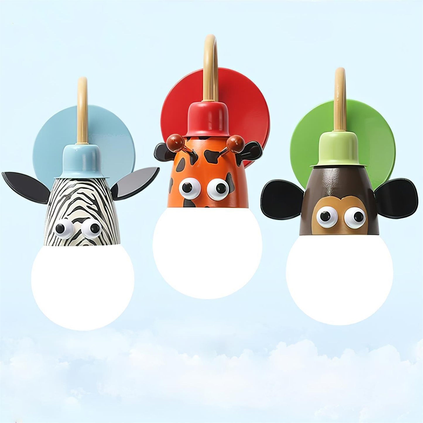 Cartoon Animal Kids Lamp bracket Wall Lamp