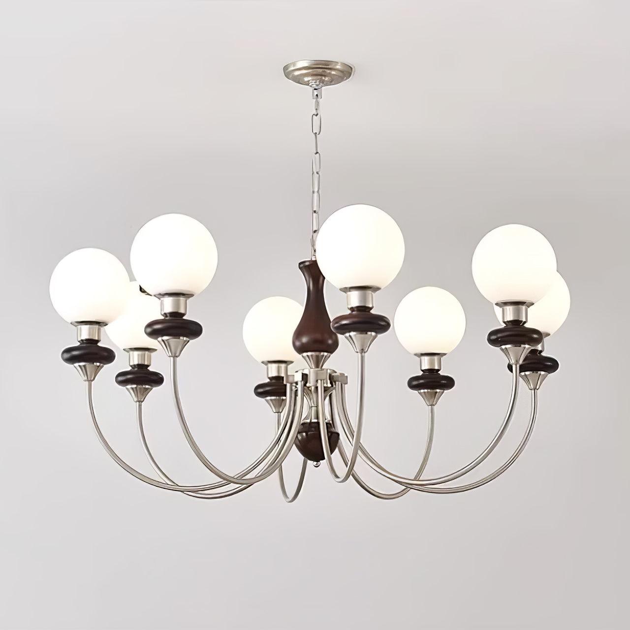 Retro Monique Gasolier Chandelier