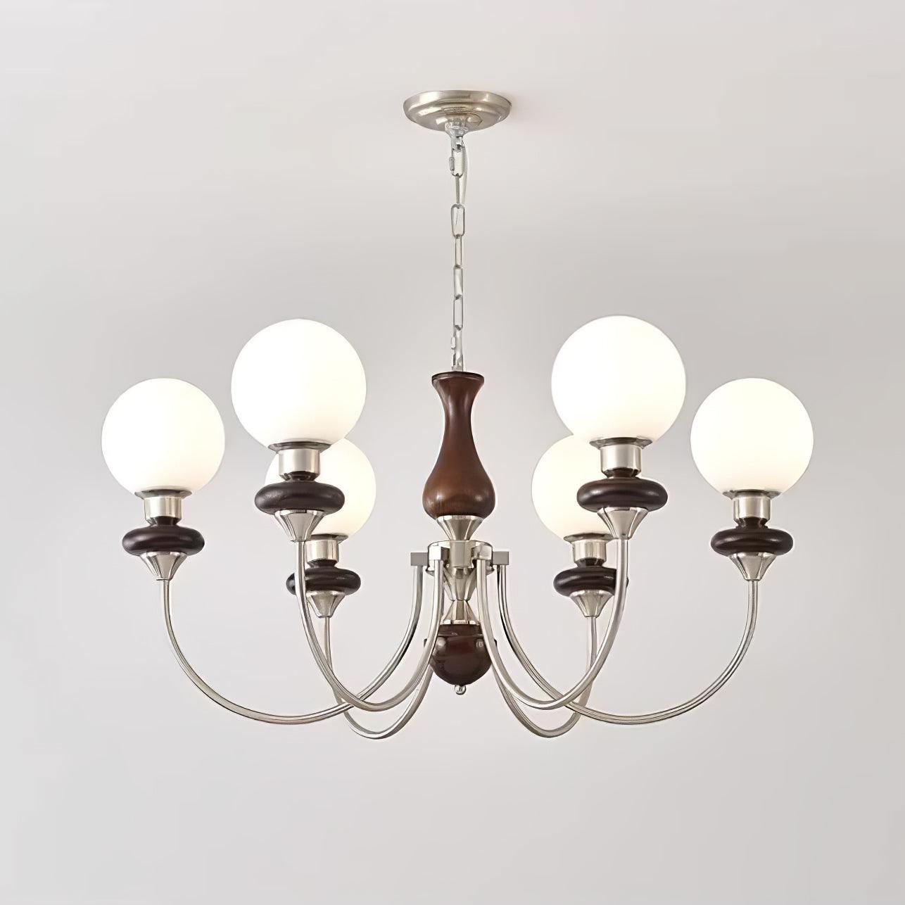 Retro Monique Gasolier Chandelier