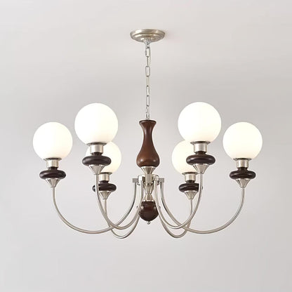 Retro Monique Gasolier Chandelier