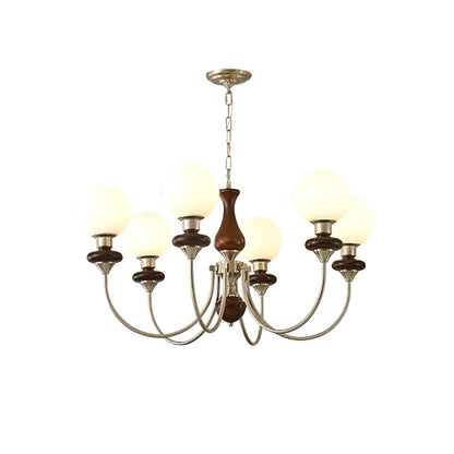 Retro Monique Gasolier Chandelier