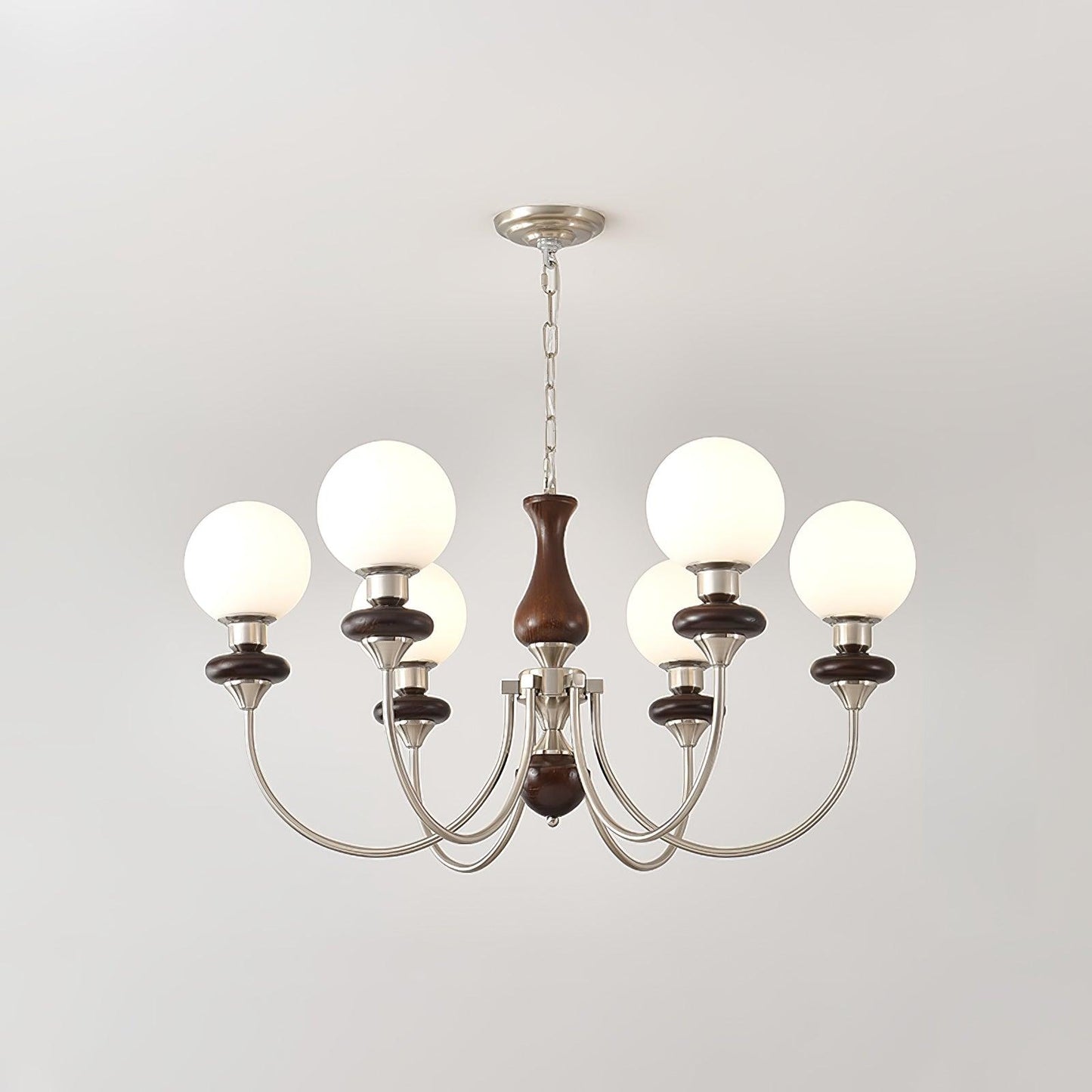 Retro Monique Gasolier Chandelier