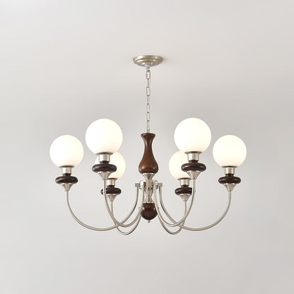 Retro Monique Gasolier Chandelier