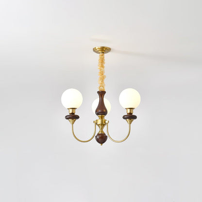 Retro Monique Gasolier Chandelier