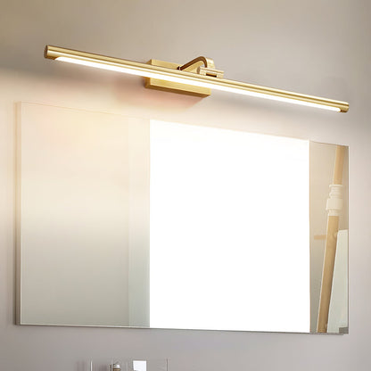 Walnut Color Linear LED Wall light fixture Wall Light