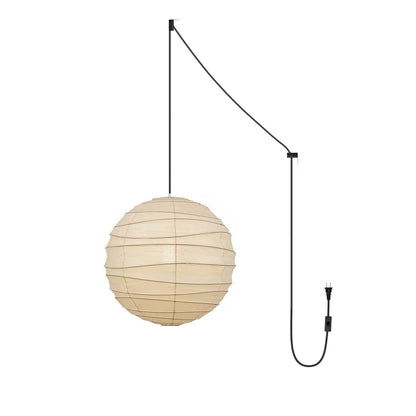 Washi Paper Hanging light Pendant Swag Lamp