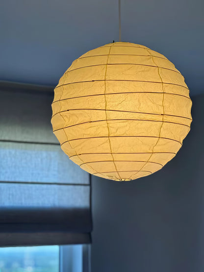 Washi Paper Hanging light Pendant Swag Lamp