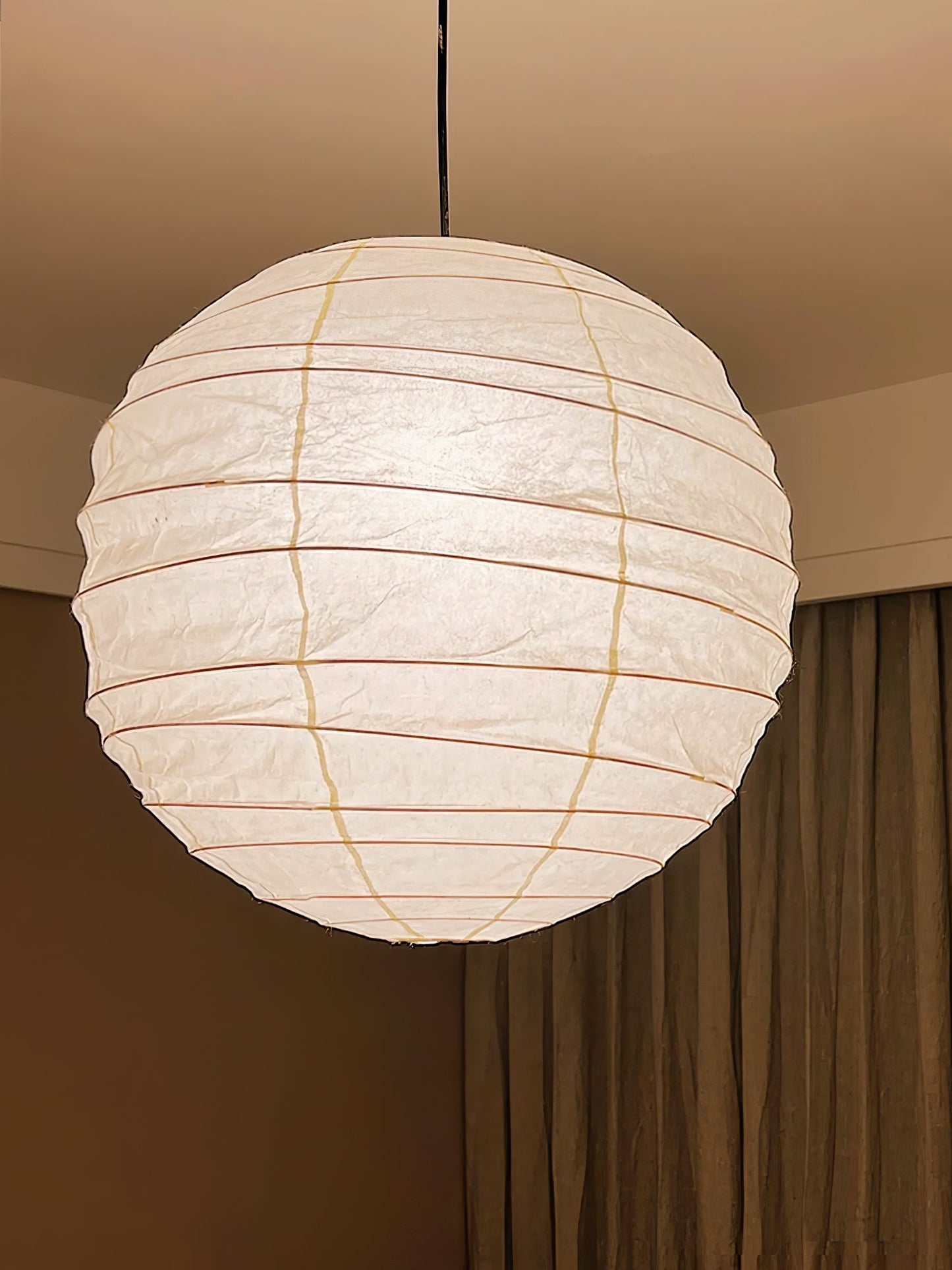 Washi Paper Hanging light Pendant Swag Lamp