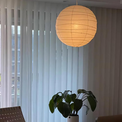 Washi Paper Hanging light Pendant Swag Lamp