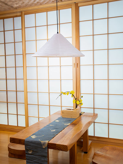 Washi Paper Pyramid Houselight Pendant Lamp