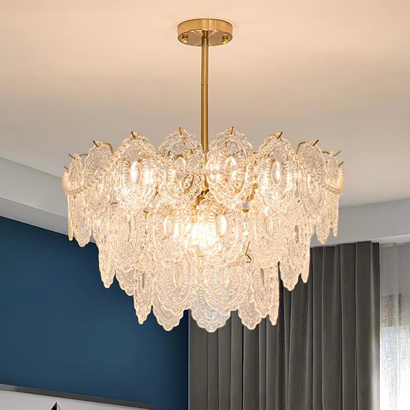 Wave Pearl Electrolier Chandelier