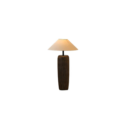 Weathered Wood Grain Reading Lamp Floor Lamp