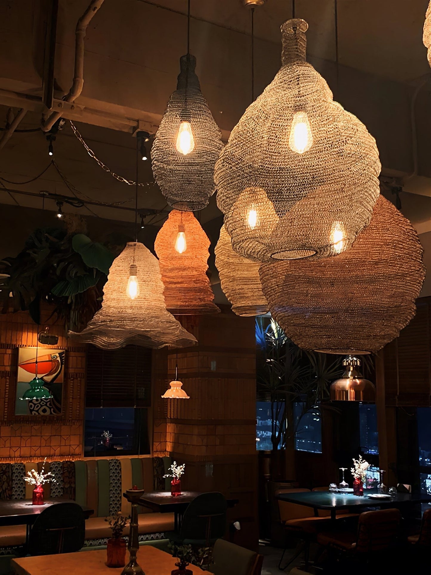 Weaver's Dream Droplight Pendant Lamps