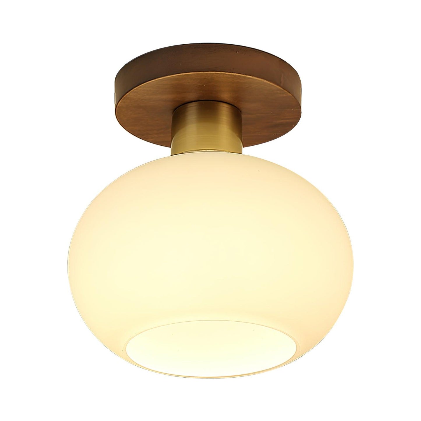 White Shell Flush mount light Ceiling Lamp