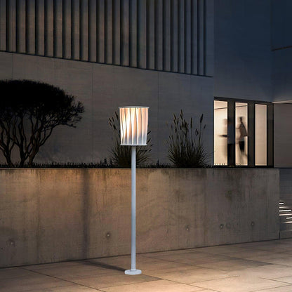 White Column Garden light Outdoor Light