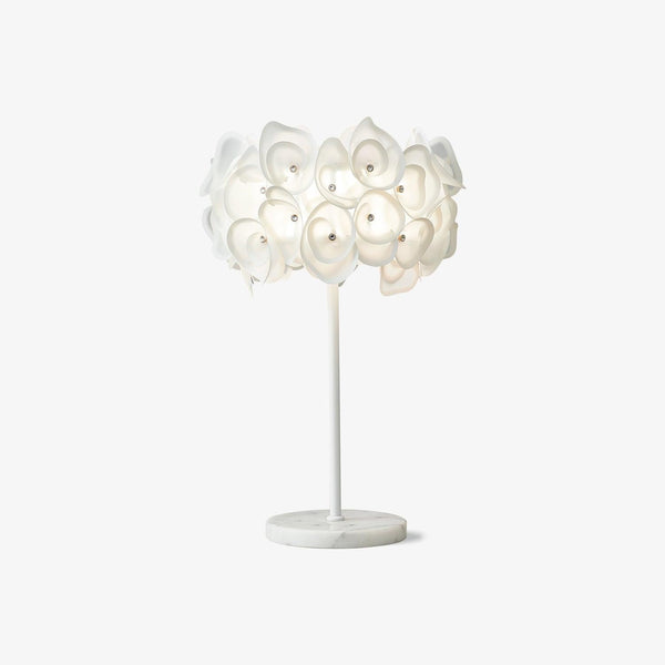 White Hydrangea Desk lamp Table Lamp