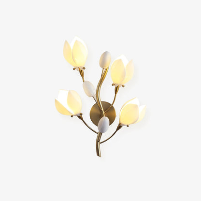 Porcelain Magnolia Wall sconce Wall Lamp