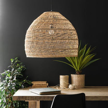 Wicker Drop light Pendant Lamp