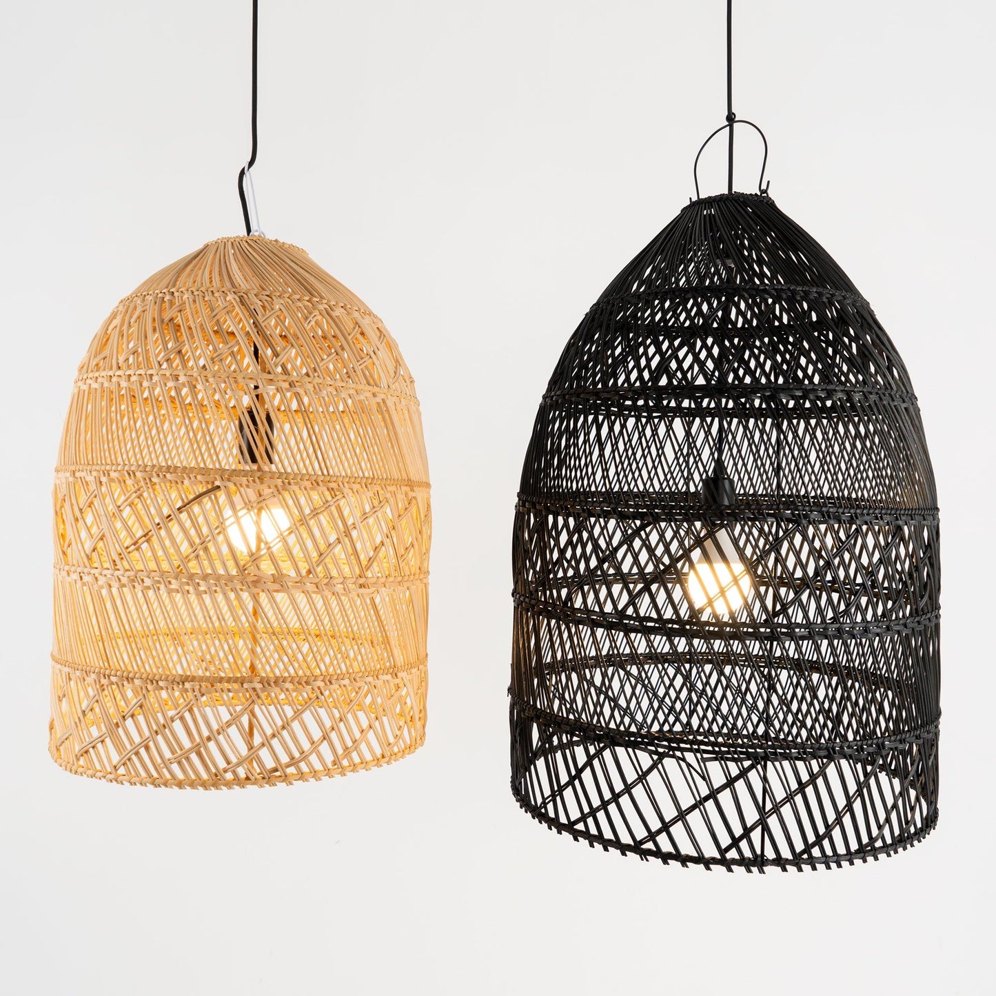 Wicker Drop light Pendant Lamp