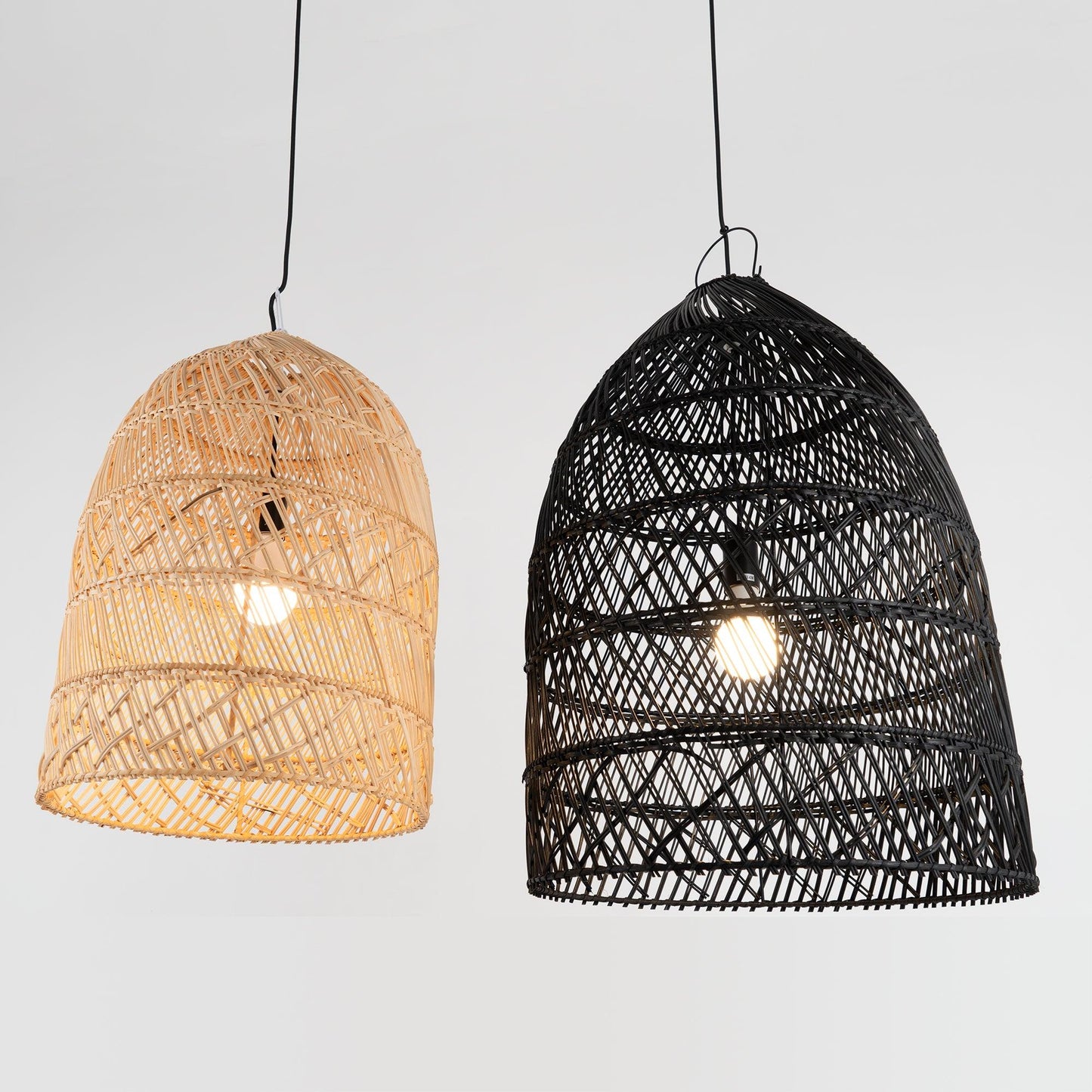 Wicker Drop light Pendant Lamp