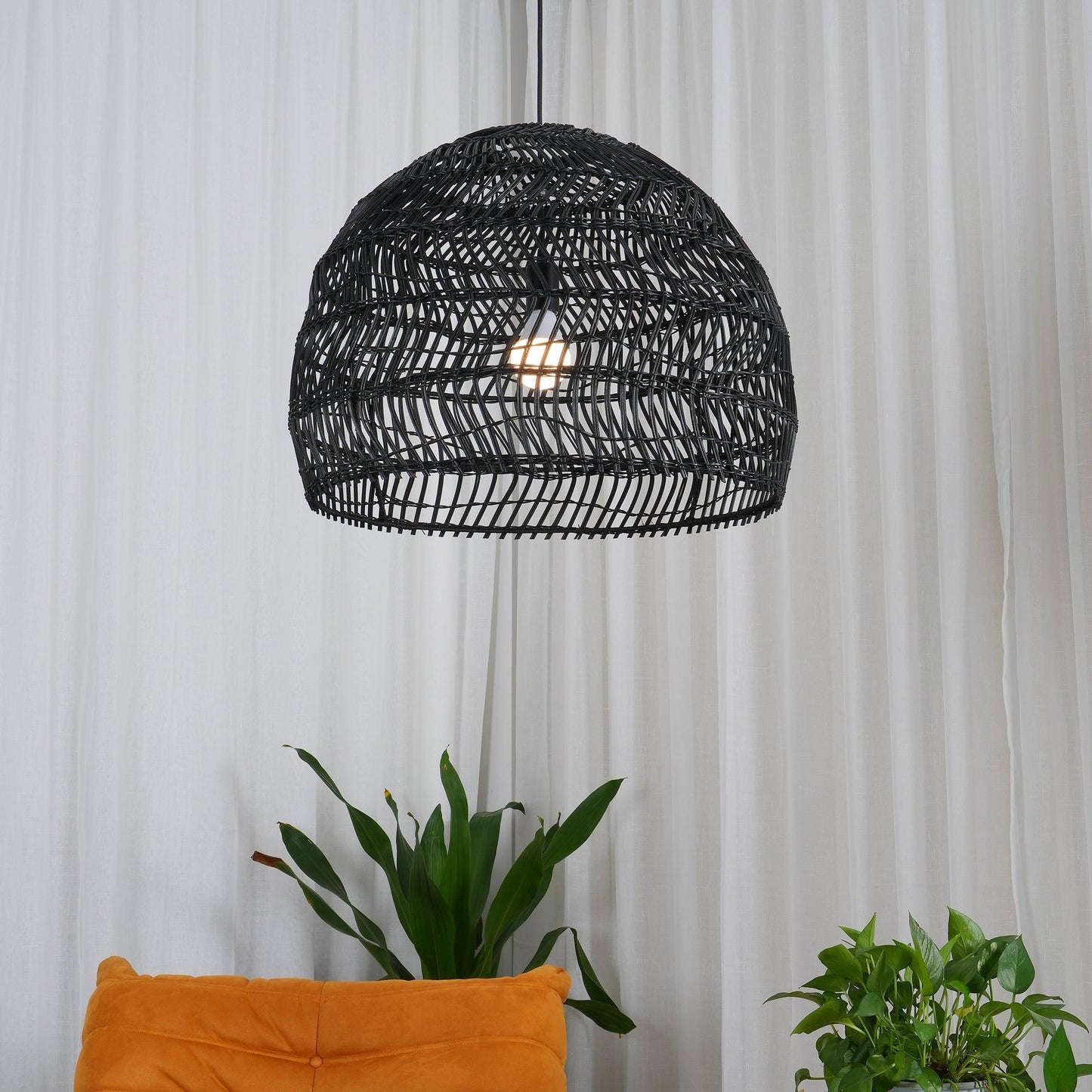 Wicker Drop light Pendant Lamp