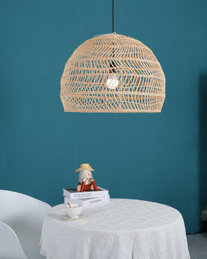 Wicker Drop light Pendant Lamp