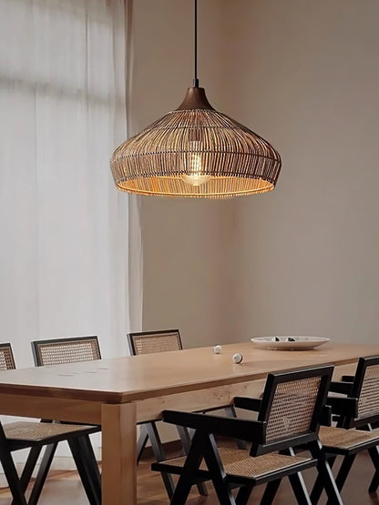 Wicker Rattan Drop light Pendant Light