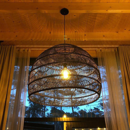 Wicker Drop light Pendant Lamp