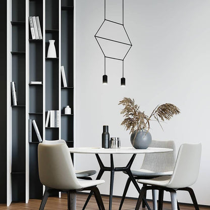 Line Art Houselight Pendant Light