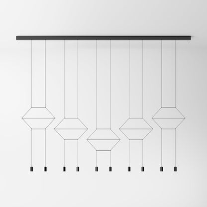 Line Art Houselight Pendant Light