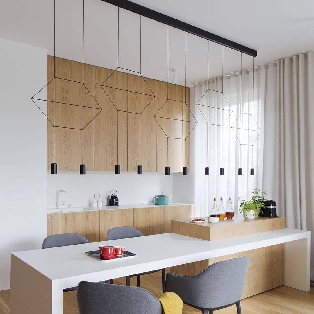 Line Art Houselight Pendant Light