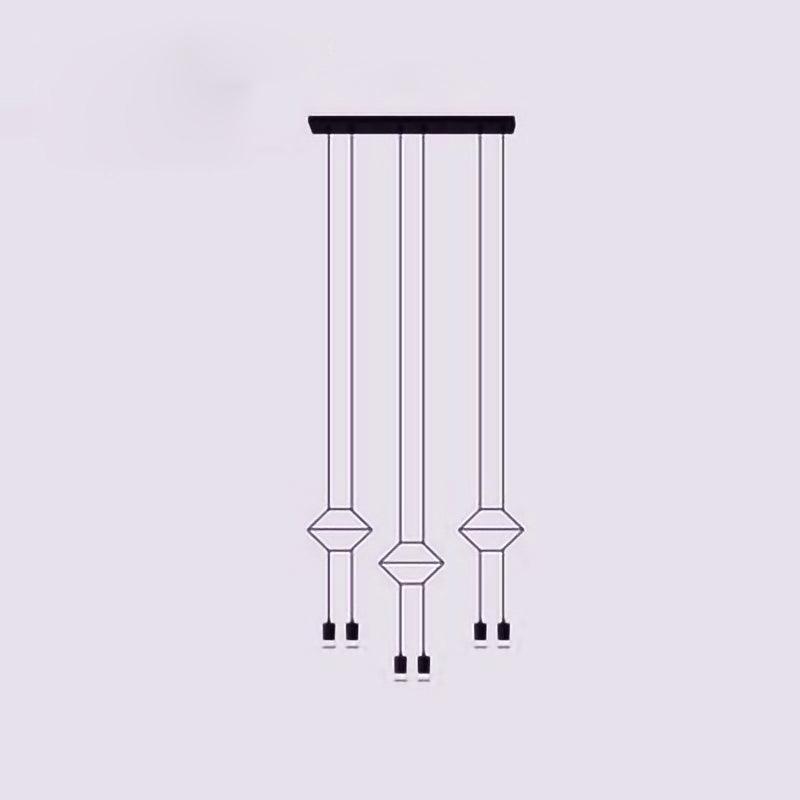 Line Art Houselight Pendant Light