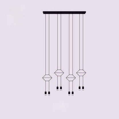 Line Art Houselight Pendant Light