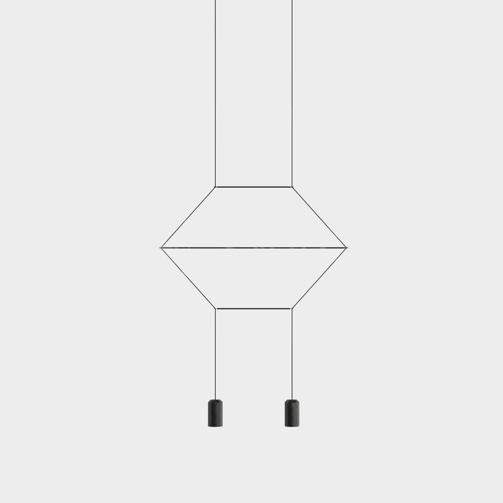 Line Art Houselight Pendant Light