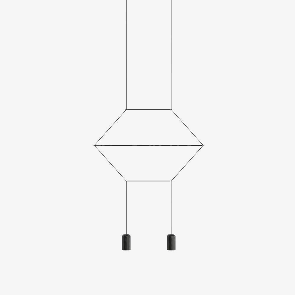 Line Art Houselight Pendant Light