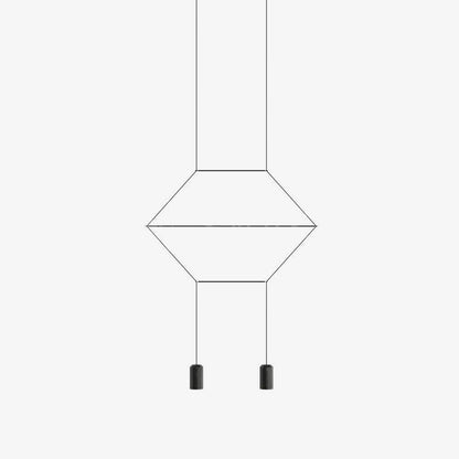 Line Art Houselight Pendant Light