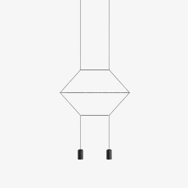 Line Art Houselight Pendant Light