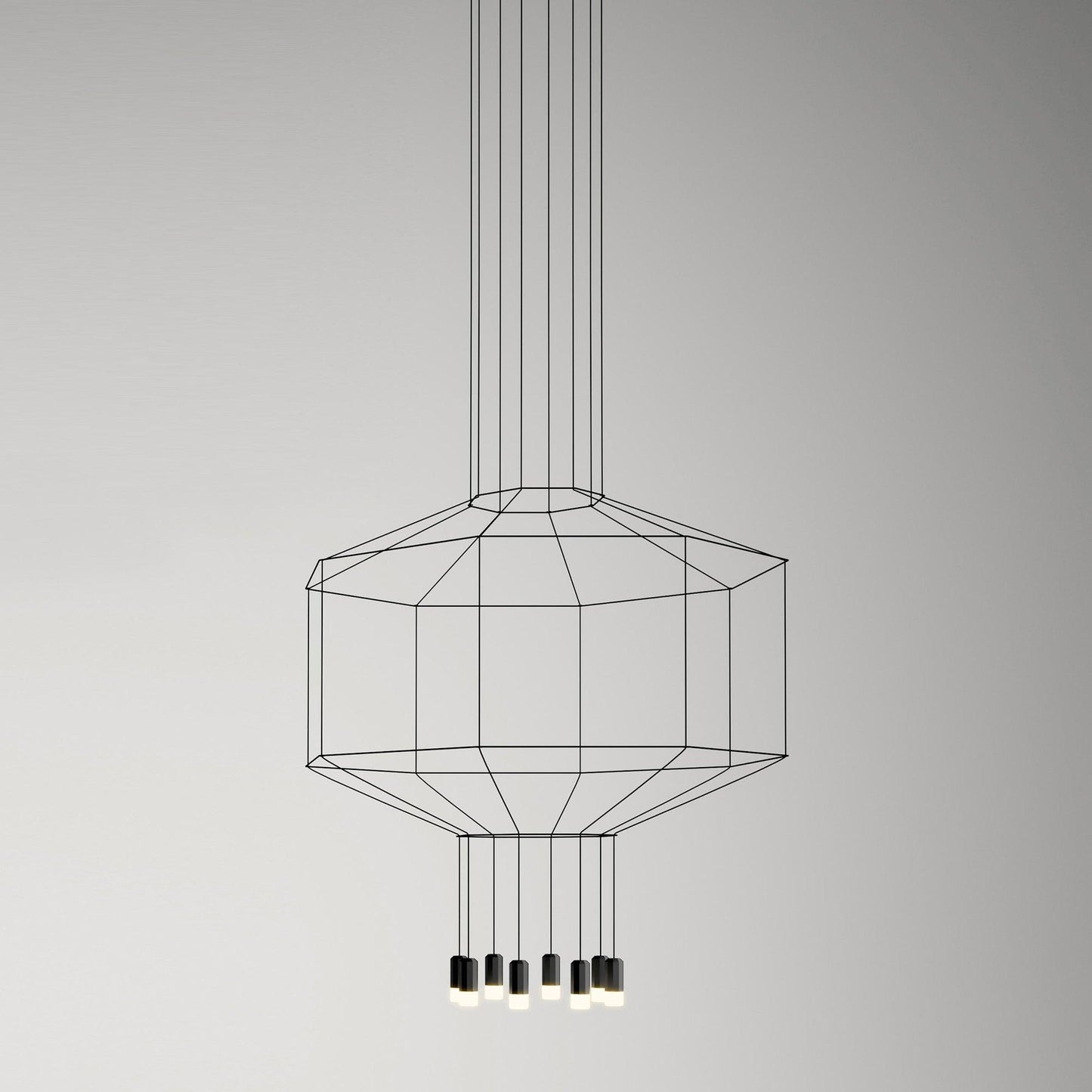 Geometric Lines Droplight Pendant Lamp