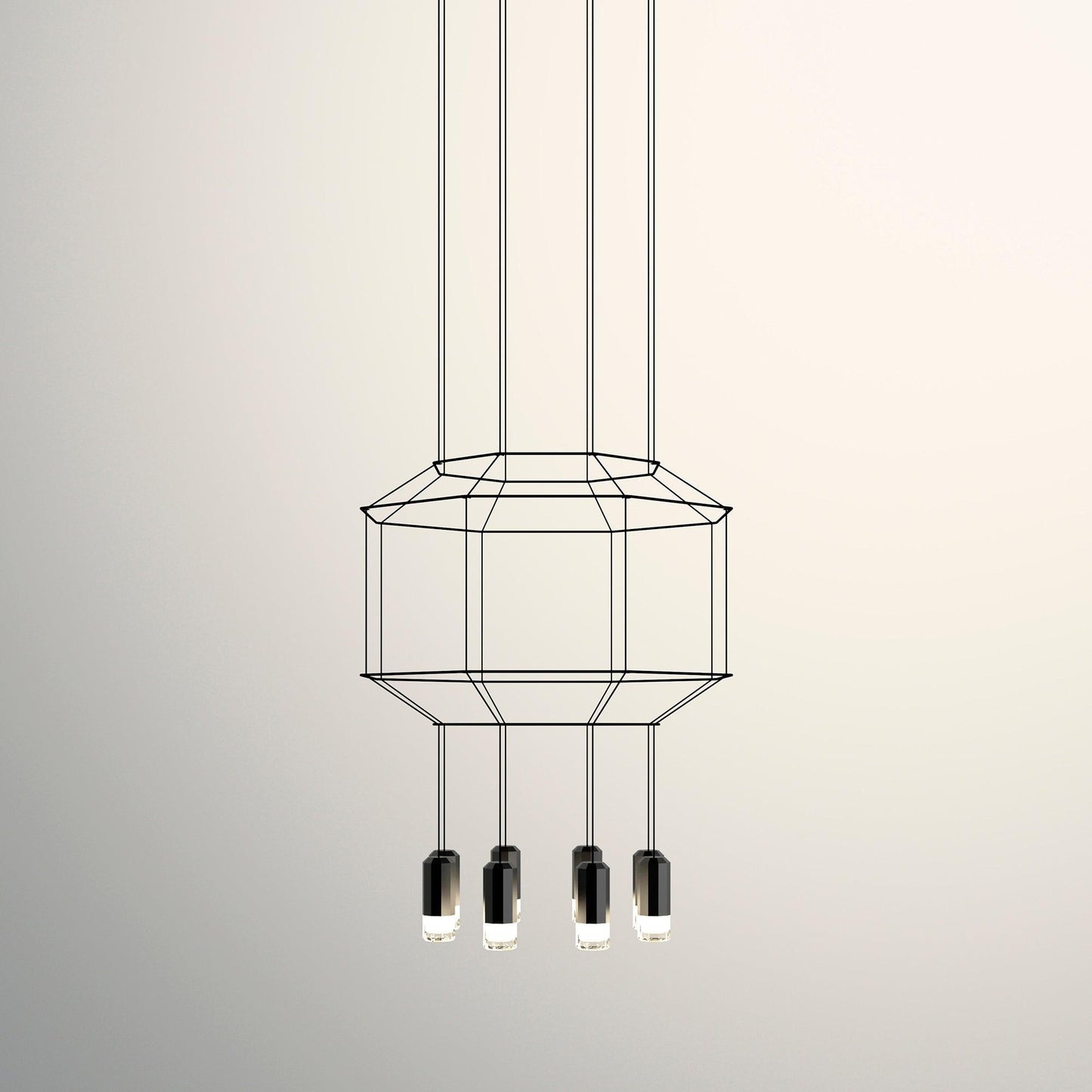 Geometric Lines Droplight Pendant Lamp