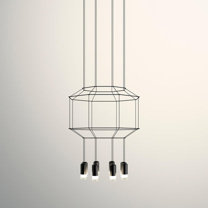 Geometric Lines Droplight Pendant Lamp