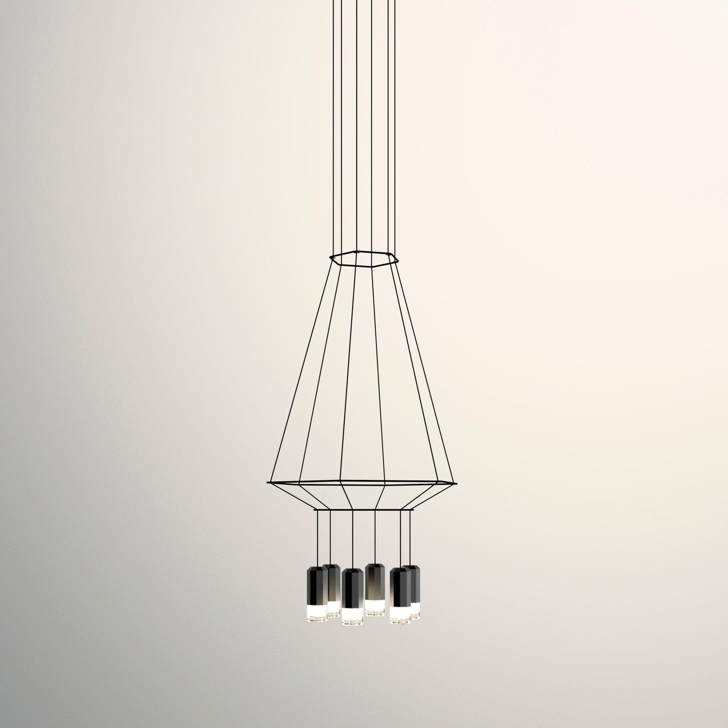 Geometric Lines Droplight Pendant Lamp