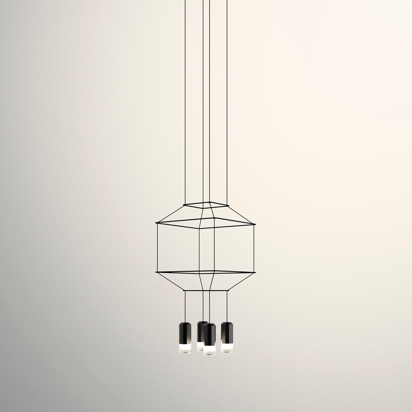 Geometric Lines Droplight Pendant Lamp