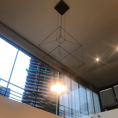 Geometric Lines Droplight Pendant Lamp